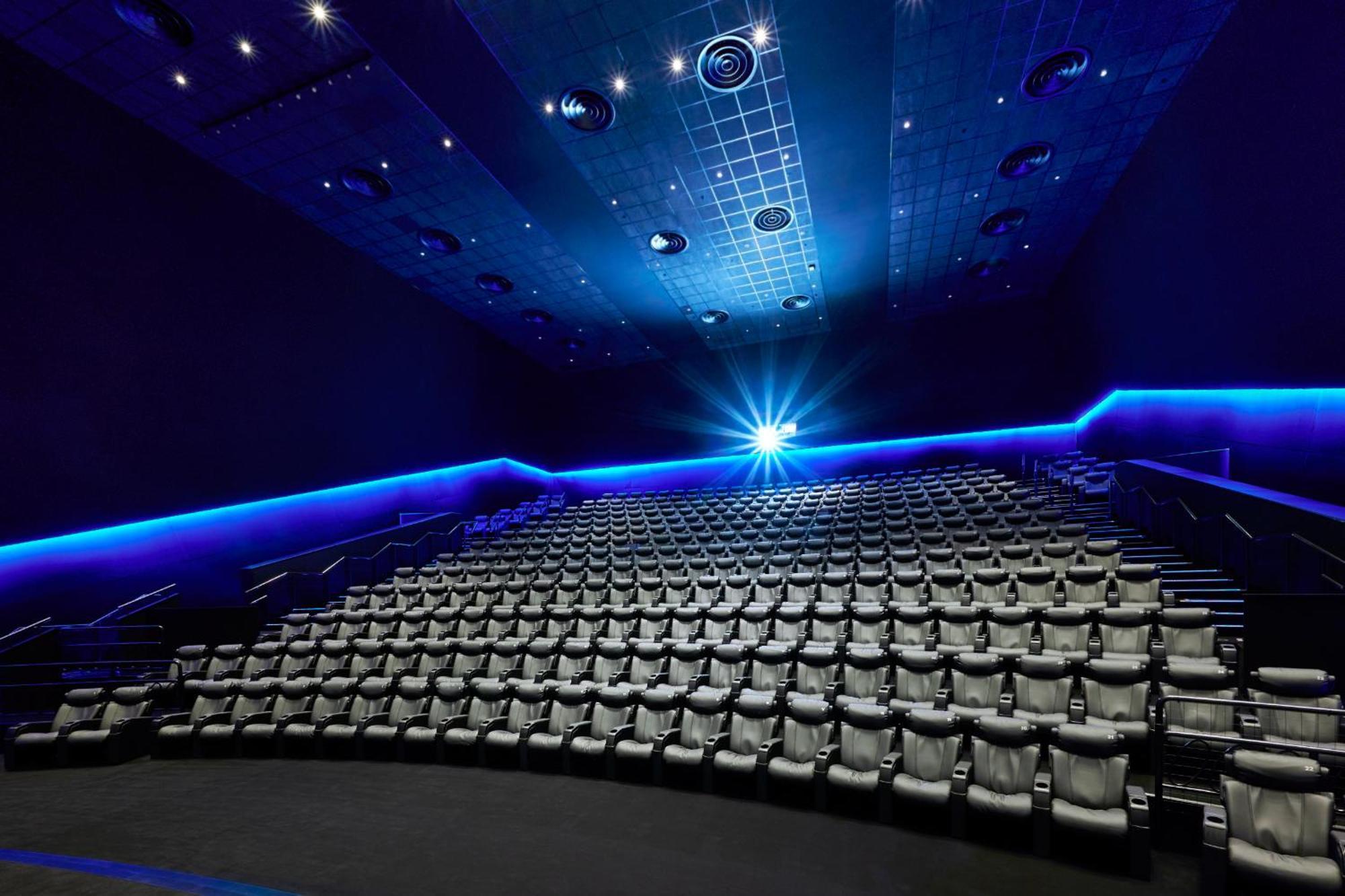 Studio City Hotel Makau Zewnętrze zdjęcie The interior of a typical IMAX theatre